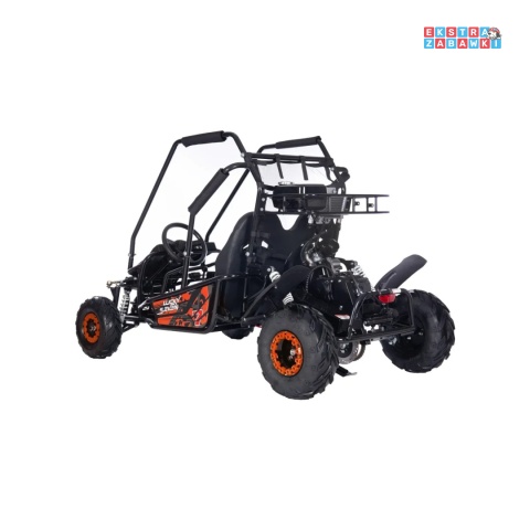 [GK014B] Buggy spalinowy dwuosobowy LUCKY SEVEN LIFT - 125cc jednocylindrowy czterosuwowy - pomarańczowy