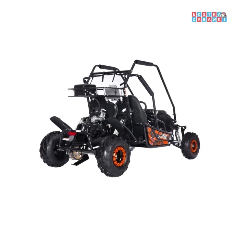 [GK014B] Buggy spalinowy dwuosobowy LUCKY SEVEN LIFT - 125cc jednocylindrowy czterosuwowy - pomarańczowy
