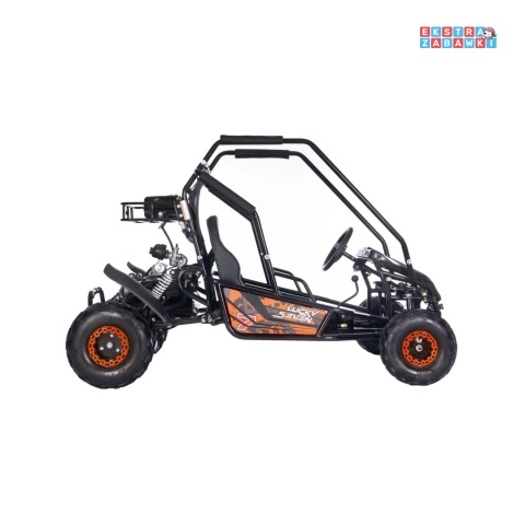 [GK014B] Buggy spalinowy dwuosobowy LUCKY SEVEN LIFT - 125cc jednocylindrowy czterosuwowy - pomarańczowy