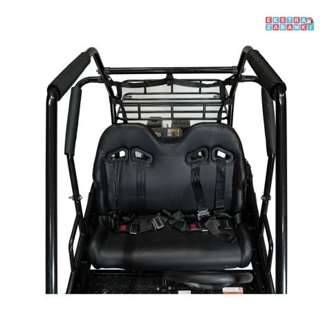 [GK014B] Buggy spalinowy dwuosobowy LUCKY SEVEN LIFT - 125cc jednocylindrowy czterosuwowy - pomarańczowy