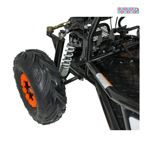 [GK014B] Buggy spalinowy dwuosobowy LUCKY SEVEN LIFT - 125cc jednocylindrowy czterosuwowy - pomarańczowy