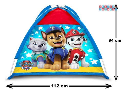 [SP0883] Namiot Psi Patrol dla dzieci 112x112x94 cm + pałąki i tulejki