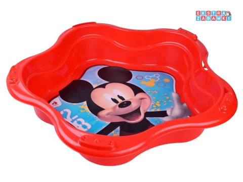 [SP0884 CZ] Piaskownica muszelka zamykana plastikowa 2w1 basenik Myszka Mickey