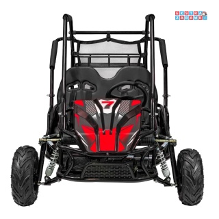[GK014] BUGGY Spalinowy 212cc LUCKY SEVEN dwuosobowy czterosuwowy chłodzony powietrzem - czerwony