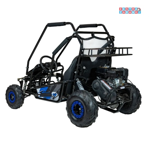 [GK014] BUGGY Spalinowy 212cc LUCKY SEVEN dwuosobowy czterosuwowy chłodzony powietrzem - niebieski