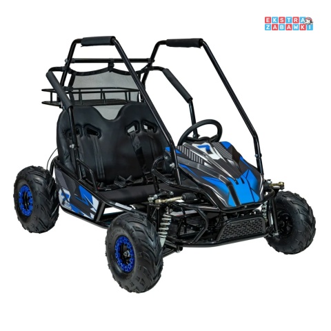 [GK014] BUGGY Spalinowy 212cc LUCKY SEVEN dwuosobowy czterosuwowy chłodzony powietrzem - niebieski