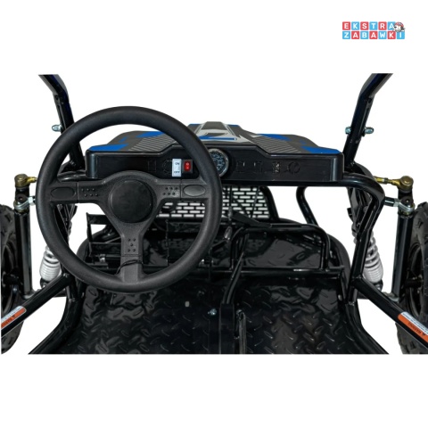 [GK014] BUGGY Spalinowy 212cc LUCKY SEVEN dwuosobowy czterosuwowy chłodzony powietrzem - niebieski