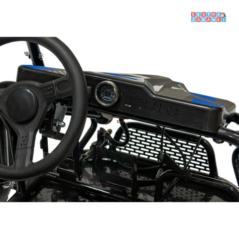 [GK014] BUGGY Spalinowy 212cc LUCKY SEVEN dwuosobowy czterosuwowy chłodzony powietrzem - niebieski