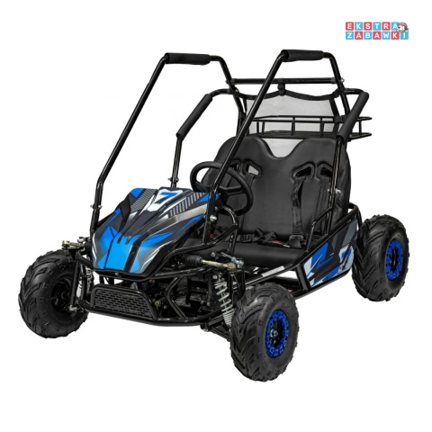[GK014] BUGGY Spalinowy 212cc LUCKY SEVEN dwuosobowy czterosuwowy chłodzony powietrzem - niebieski