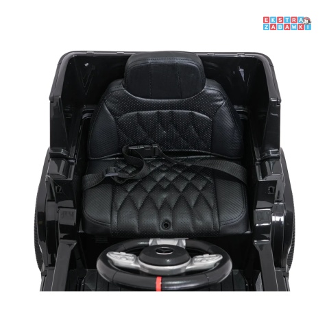 [BBH-0002.NEW] Mercedes G63 AMG LIFT na akumulator 2x25W 12V/4.5Ah EVA LED ekoskóra Bluetooth pilot - czarny