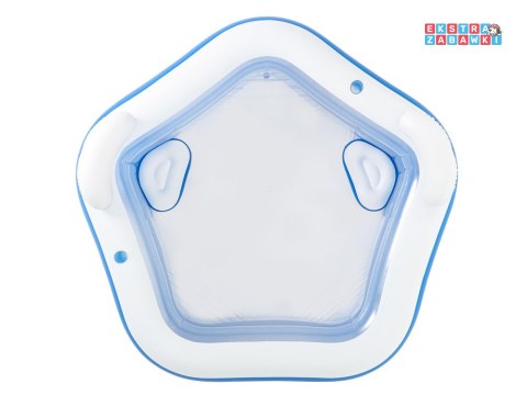 Bestway Dmuchany basen - oparcie i miejsce na napoje 213x206x69cm 54153