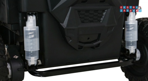 Buggy ATV Racing dwuosobowy na akumulator - czerwony, 4x200W 24V/14Ah, pilot, panel muzyczny, EVA, ekoskóra [A032]