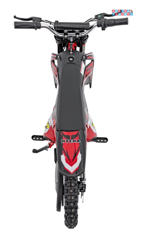 Czerwony Motor Renegade 50R na akumulator - 1x500W 36V/9Ah do 70 kg, pompowane koła, kluczyk - [HP110E-A]