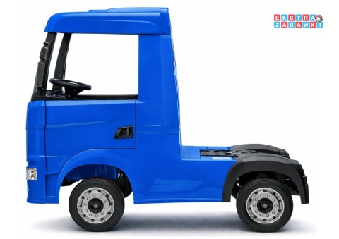 Niebieska Scania 500R HL698 na akumulator - 4x45W 24V/7Ah, EVA, pilot, LED, Bluetooth, automatyczny hamulec [20635]
