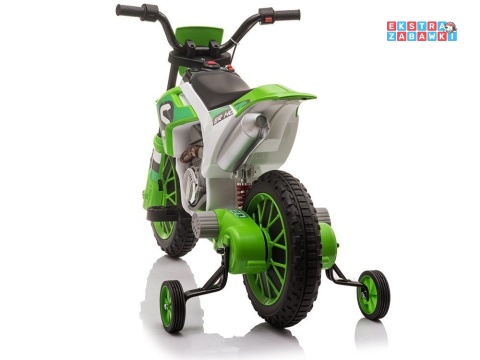 Zielony Motor XMX616 na akumulator - 2x35W 12V/7Ah, EVA, automatyczny hamulec, 6.5km/h - [9012]