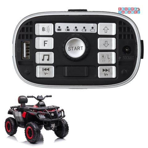 [28701] Panel muzyczny do pojazdu na akumulator quad S615 24V