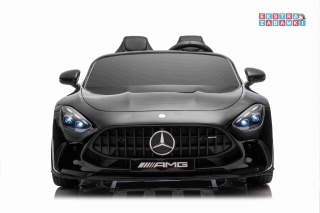 Czarny Mercedes Benz GT63 AMG na akumulator - 4x200W 24V/7Ah, EVA, LED, Bluetooth, pilot [DK-GT63]
