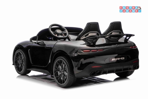 Mercedes Benz GT63 AMG na akumulator - czarny, 4x200W 24V/7Ah, EVA, LED, Bluetooth, pilot [DK-GT63]