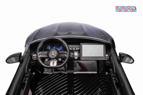 Mercedes Benz GT63 AMG na akumulator - czarny, 4x200W 24V/7Ah, EVA, LED, Bluetooth, pilot [DK-GT63]