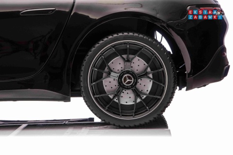 Mercedes Benz GT63 AMG na akumulator - czarny, 4x200W 24V/7Ah, EVA, LED, Bluetooth, pilot [DK-GT63]