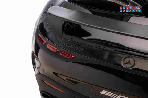 Mercedes Benz GT63 AMG na akumulator - czarny, 4x200W 24V/7Ah, EVA, LED, Bluetooth, pilot [DK-GT63]