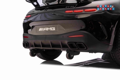 Mercedes Benz GT63 AMG na akumulator - czarny, 4x200W 24V/7Ah, EVA, LED, Bluetooth, pilot [DK-GT63]
