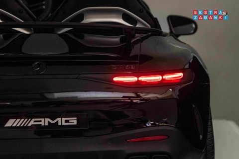 Mercedes Benz GT63 AMG na akumulator - czarny, 4x200W 24V/7Ah, EVA, LED, Bluetooth, pilot [DK-GT63]