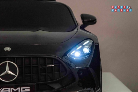 Mercedes Benz GT63 AMG na akumulator - czarny, 4x200W 24V/7Ah, EVA, LED, Bluetooth, pilot [DK-GT63]