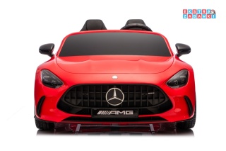 Czerwony Mercedes Benz GT63 AMG na akumulator - 4x200W 24V/7Ah, EVA, LED, Bluetooth, pilot [DK-GT63]