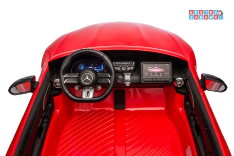 Czerwony Mercedes Benz GT63 AMG na akumulator - 4x200W 24V/7Ah, EVA, LED, Bluetooth, pilot [DK-GT63]