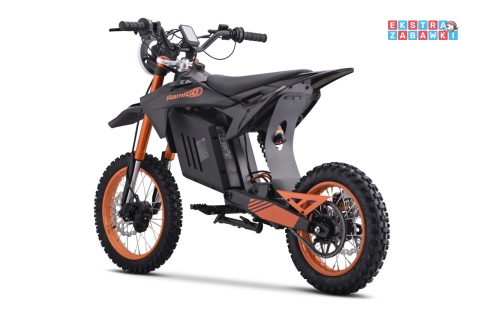 Czarny Motor E-RIDER X na akumulator - 1x2000W 48V/20.8Ah Li-ion, do 50km/h, hamulce tarczowe, pompowane opony - [HP135E]
