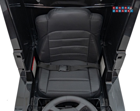 Czarny TIR Scania R-Serie na akumulator - 4x35W 24V/7Ah, EVA, Bluetooth, ekoskóra - [HL698]