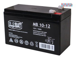 Akumulator kwasowo-ołowiowy 12V/10Ah 15x6.5x10 cm do pojazdów elektrycznych dla dzieci