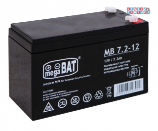 Akumulator kwasowo-ołowiowy 12V/7Ah 15x6.5x9.5 cm do pojazdów elektrycznych dla dzieci