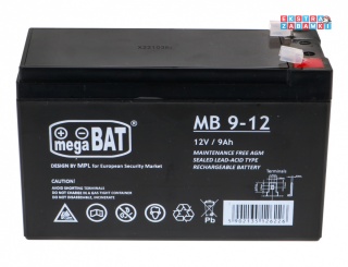 Akumulator kwasowo-ołowiowy 12V/9Ah 15x6.5x10 cm do pojazdów elektrycznych dla dzieci
