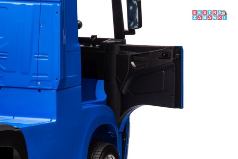 Niebieska Scania 500R HL698 na akumulator - 4x45W 24V/7Ah, EVA, pilot, LED, Bluetooth, automatyczny hamulec [20635]