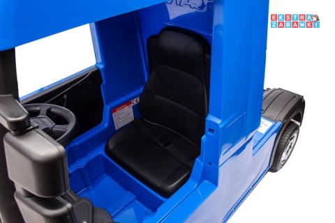 Niebieska Scania 500R HL698 na akumulator - 4x45W 24V/7Ah, EVA, pilot, LED, Bluetooth, automatyczny hamulec [20635]