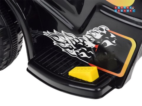 Motorek Chopper na akumulator - czarny, 1x20W 6V/4.5Ah, efekty świetlne i dźwiękowe [PA0305]