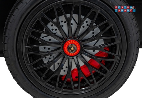 Niebieskie Lamborghini Aventador SV Strong na akumulator - 1x200W, 24V/14Ah, pompowane koła, bezszczotkowy - [A8803.STRONG]