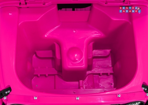 Różowy Jeep Wrangler Rubicon LIFT modelu JWR555 na akumulator - 4x200W 24V/7Ah, ekoskóra, EVA, Bluetooth, pilot [JWR556]