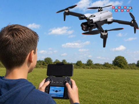 Zdalnie sterowany dron z kamerą quadrocopter + karta pamięci [RC0756]