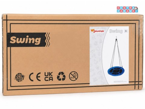 Huśtawka bocianie gniazdo okrągła śr. 100cm - max. obciążenie 250kg [SP0876]