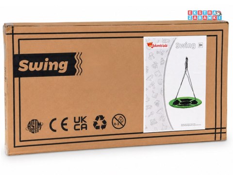 Huśtawka bocianie gniazdo okrągła śr. 100cm - max. obciążenie 250kg [SP0877]