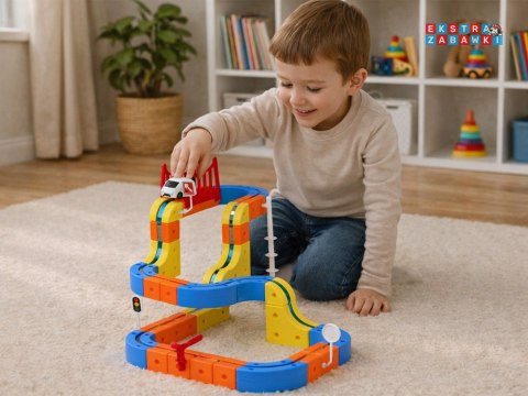 Klocki magnetyczne tor magnetyczny dla pociągów kolejka modułowa [ZA6147]