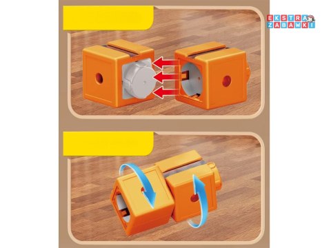 Klocki magnetyczne tor magnetyczny dla pociągów kolejka modułowa [ZA6147]