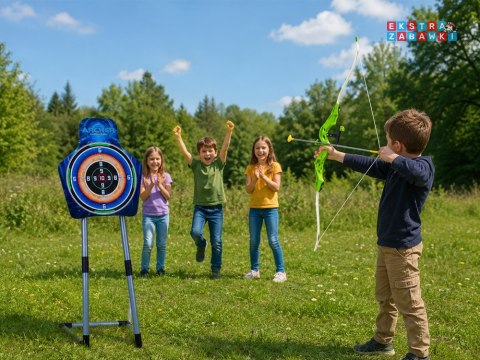 Łuk, strzały i tarcza duży zestaw łucznika - 2 opcje zabawy [SP0868]