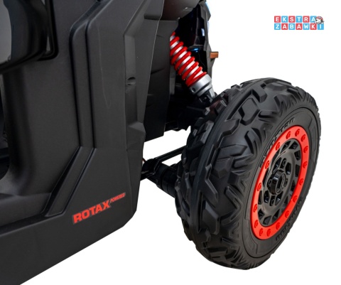 Maverick Turbo RR buggy dwuosobowy na akumulator - beżowy, 4x200W 24V/14Ah, koła EVA, ekoskóra, LED [DK-CA001]