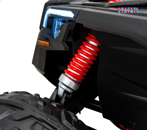 Maverick Turbo RR buggy dwuosobowy na akumulator - beżowy, 4x200W 24V/14Ah, koła EVA, ekoskóra, LED [DK-CA001]