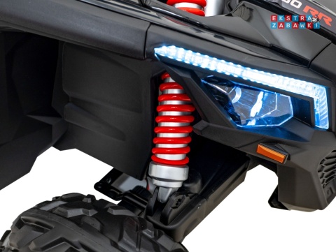 Maverick Turbo RR buggy dwuosobowy na akumulator - beżowy, 4x200W 24V/14Ah, koła EVA, ekoskóra, LED [DK-CA001]