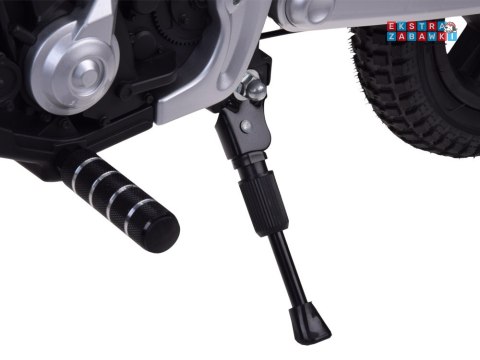 Motorek cross HONDA CRF 450RX na akumulator - niebieski, 1x250W 24V/5Ah, 22km/h, pompowane koła, bezszczotkowy silnik [PA0345]